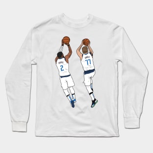 kyrie and luka doing jump Long Sleeve T-Shirt